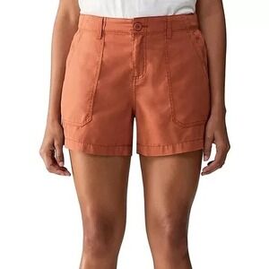 Social Standard by Sanctuary Red Clay Fortune Tencel Short XL/EG Minimalist‎
